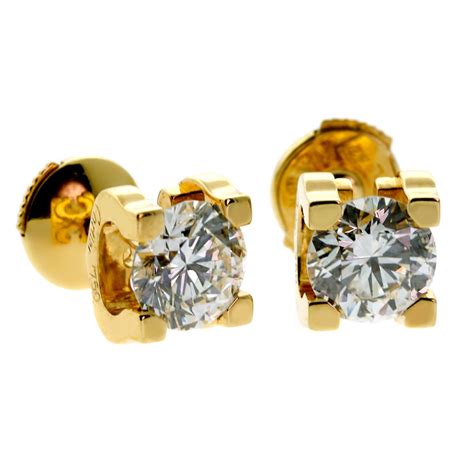 cartier studs|cartier diamond studs.